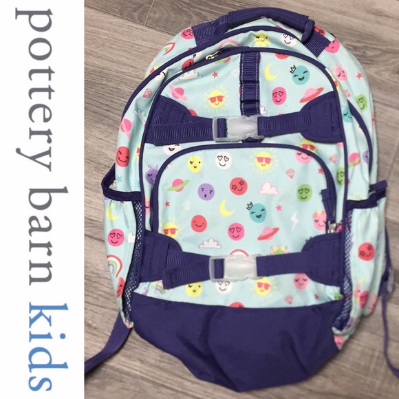 Pottery Barn Kids Handbags - Pottery Barn emoji backpack